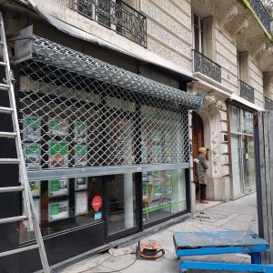 dépannage des rideau métallique Paris & IDF